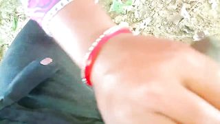 Indian Aunty Outdoor Caught