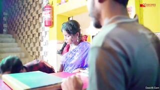 भूतिया लॉज में पति का लंड चोदती कामपिपासु बीवी